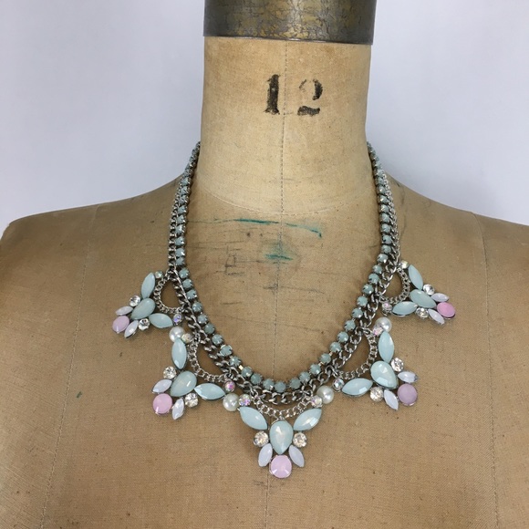 Aldo Crystal Statement Necklace